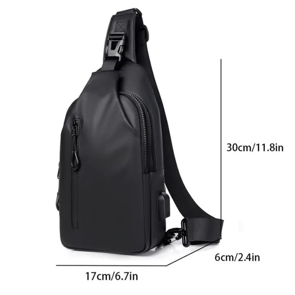 🌿 Black Satchel Bag - Picture 2 of 4